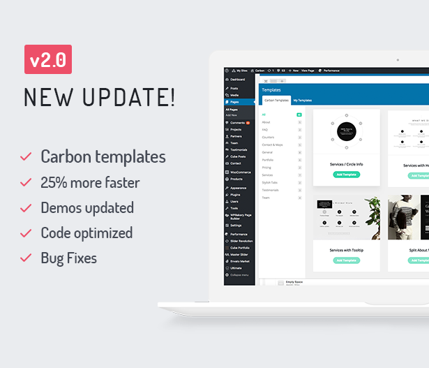 Carbon - Clean Minimal Multipurpose WordPress Theme