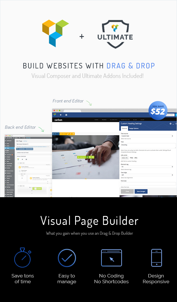 Carbon - Clean Minimal Multipurpose WordPress Theme