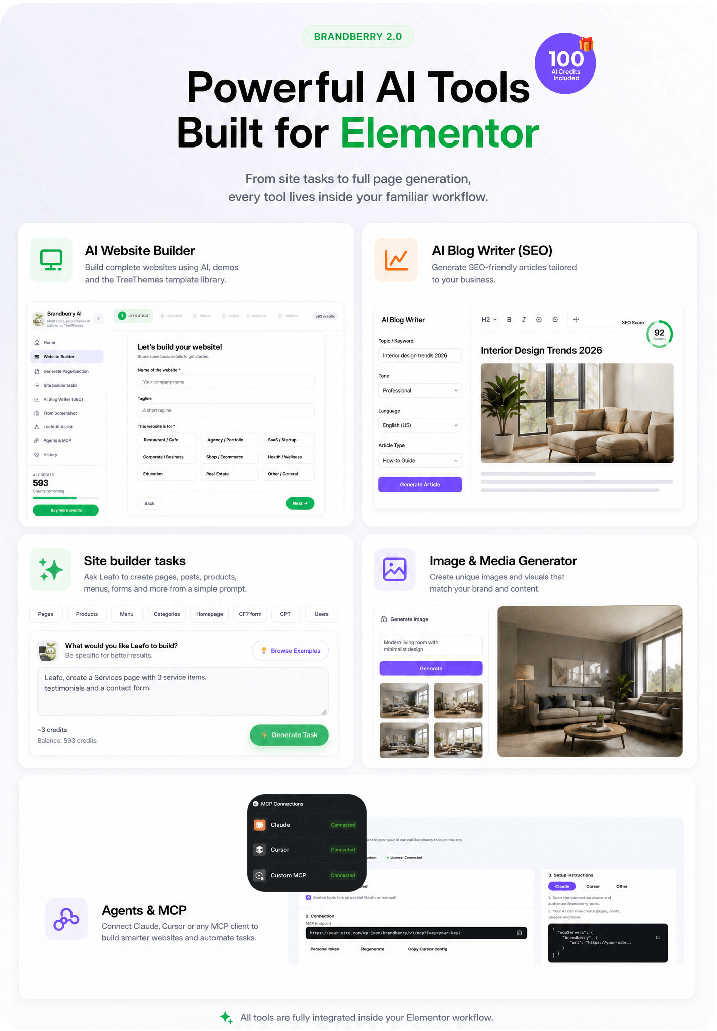 Brandberry – Creative Elementor WordPress Theme - 1