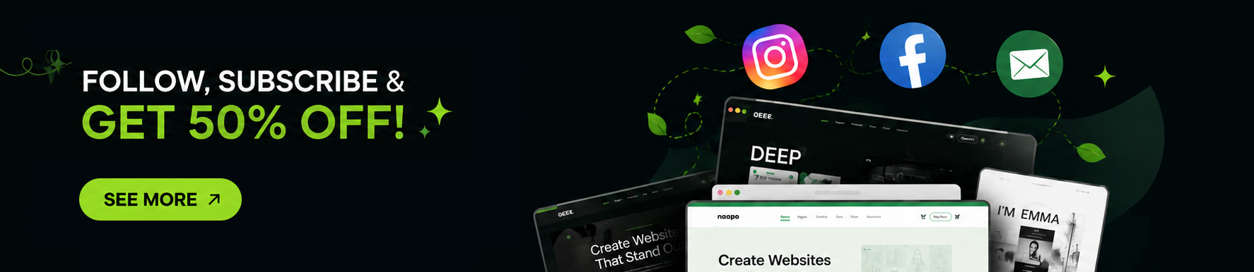 Deep - Creative Agency & Portfolio WordPress Theme