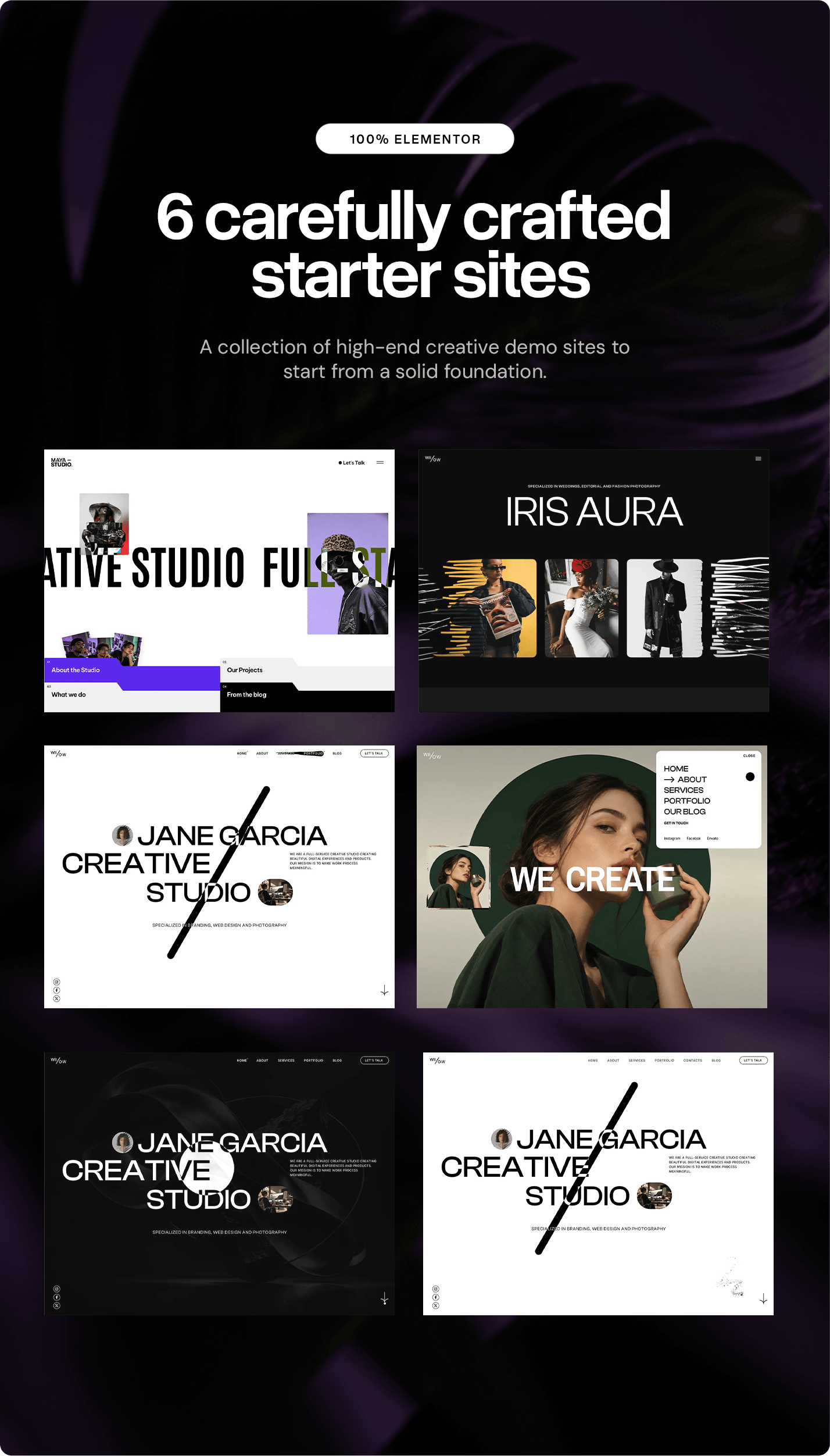 Willows – AI-Powered Elementor WordPress Theme - 1